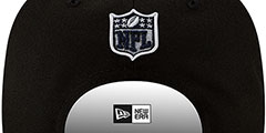 Cowboys 2020 NFL ALT VIRTUAL DRAFT SNAPBACK Black Hat by New Era - 4th View