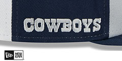 Cowboys 2023 SIDELINE DWPW SNAPBACK Grey-White-Navy Hat by New Era - 4th View