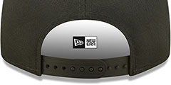 Cowboys 2T COLOR PACK SNAPBACK Charcoal-Olive Hat by New Era - 4th View