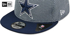 Cowboys CROWN CRAZE SNAPBACK Navy Hat by New Era - 4th View