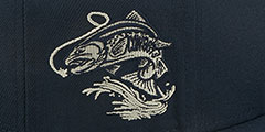 Cowboys FISH SIDE-PATCH SNAPBACK Navy Hat by New Era - 4th View