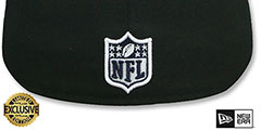 Cowboys NFL VIRTUAL DRAFT Black Fitted Hat by New Era - 4th View