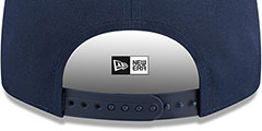 Cowboys TONAL TEAM-BASIC SNAPBACK Navy Hat by New Era - 4th View