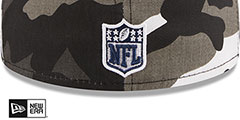 Cowboys URBAN CAMO TEAM-BASIC Fitted Hat by New Era - 4th View