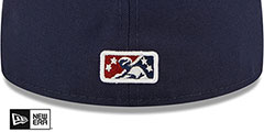 Cubs COPA Navy-Sky Fitted Hat by New Era - 4th View