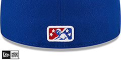 Cubs MILB MARVEL DEFENDERS Royal-Red Fitted Hat by New Era - 4th View