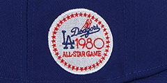 Dodgers 1980 ASG SIDE-PATCH SNAPBACK Hat by New Era - 4th View