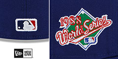 Dodgers 1988 WORLD SERIES SIDE-PATCH UP Fitted Hat by New Era - 4th View