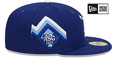 Dodgers 2023 MLB ALL-STAR GAME WORKOUT Fitted Hat by New Era - 4th View