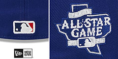 Dodgers 2024 MLB ALL-STAR WORKOUT Fitted Hat by New Era - 4th View