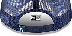 Dodgers BASIC TRUCKER SNAPBACK Royal Hat by New Era - 4th View