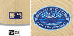 Dodgers ILLUSION SIDE-PATCH Gold-Royal Fitted Hat by New Era - 4th View