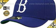 Dodgers LOW-CROWN 1939-57 COOPERSTOWN Fitted Hat by New Era - 4th View