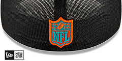 Dolphins 2021 NFL TRUCKER DRAFT FLEX  Hat by New Era - 4th View