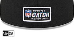 Dolphins 2023 ONFIELD CRUCIAL CATCH Fitted Hat by New Era - 4th View