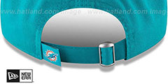 Dolphins CORE-CLASSIC STRAPBACK Aqua Hat by New Era - 4th View