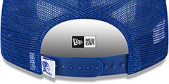 Duke TEAM-BASIC TRUCKER SNAPBACK Royal Hat by New Era - 4th View