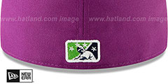 Dust Devils COPA Purple Hat by New Era - 4th View