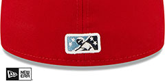 Dust Devils THEME NIGHT Red-Sky Fitted Hat by New Era - 4th View