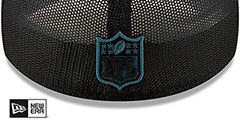 Eagles 2021 NFL TRUCKER DRAFT FLEX  Hat by New Era - 4th View