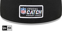 Eagles 2023 ONFIELD CRUCIAL CATCH Fitted Hat by New Era - 4th View