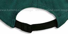 Eagles BALLISTIC SCRIPT A-FRAME STRAPBACK Green-Black Hat by New Era - 4th View