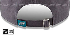 Eagles CORE-CLASSIC STRAPBACK Charcoal Hat by New Era - 4th View