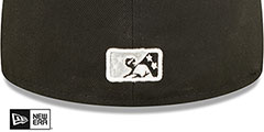 Empire 66ers THEME NIGHT Black Fitted Hat by New Era - 4th View