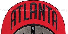 Falcons NFL 2013 DRAFT Black 59FIFTY Fitted Hat by New Era - 4th View