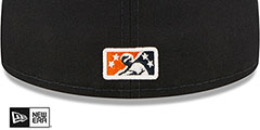 Flying Tigers MILB ONFIELD GAME Navy Fitted Hat by New Era - 4th View