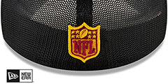 Football Team 2021 NFL TRUCKER DRAFT FLEX  Hat by New Era - 4th View