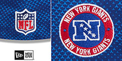 Giants 2024 NFL SIDELINE Royal Fitted Hat by New Era - 4th View