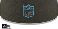 Giants COLOR PACK MULTI Charcoal Fitted Hat by New Era - 4th View