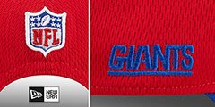 Giants DASHMARK SIDELINE SNAPBACK Red-Royal Hat by New Era - 4th View