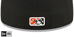 Giants MILB MARVEL DEFENDERS Black Fitted Hat by New Era - 4th View