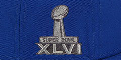 Giants SUPER BOWL XLVI SIDE-PATCH SNAPBACK Hat by New Era - 4th View