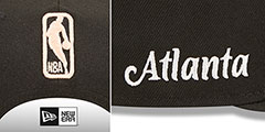 Hawks 22-23 ALTERNATE CITY-EDITION SNAPBACK Hat by New Era - 4th View