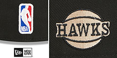 Hawks 23-24 CITY-EDITION Fitted Hat by New Era - 4th View