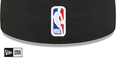 Heat 2023 NBA DRAFT Black Fitted Hat by New Era - 4th View