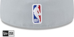 Heat 2023 NBA TIP OFF Grey-Red Fitted Hat by New Era - 4th View