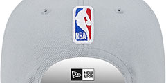 Heat 2023 TIP OFF SNAPBACK Grey-Red Hat by New Era - 4th View