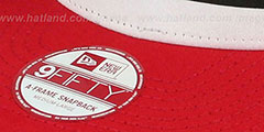 Heat BAND-SLAP SNAPBACK Hat by New Era - 4th View