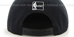 Heat CANNED-HEAT SNAPBACK Black Hat by Twins 47 Brand - 4th View