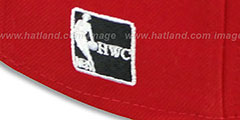 Heat PROFILIN Red-Black Fitted Hat by New Era - 4th View