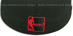 Heat SIDE TEAM-PATCH Black Fitted Hat by New Era - 4th View