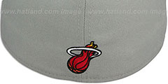 Heat TRACE-POP Grey-Red Fitted Hat by New Era - 4th View