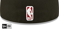 Heat TRIPLE THREAT IDENTITY Black Fitted Hat by New Era - 4th View