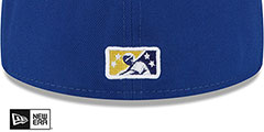 Hillcats COPA Navy-Yellow Fitted Hat by New Era - 4th View