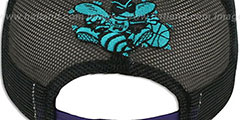 Hornets FLORAL CHAIN SNAPBACK Hat by New Era - 4th View