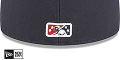 Hot Rods THEME NIGHT Navy Fitted Hat by New Era - 4th View